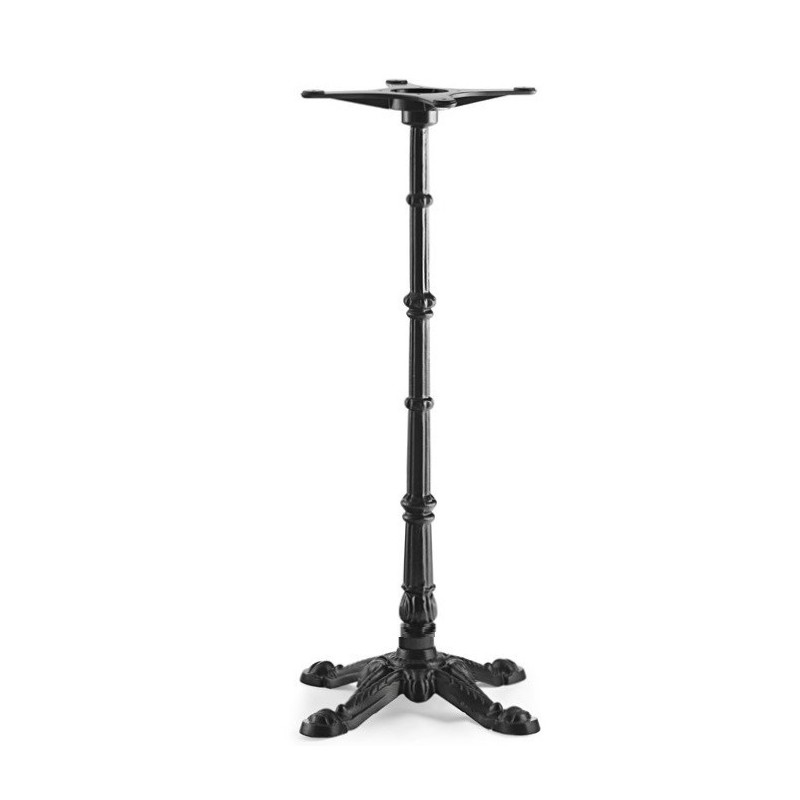 Base de mesa BRISTOL NEW, alta, fundición, negra