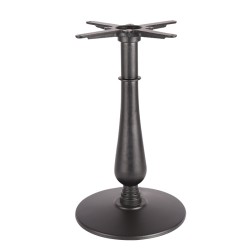 Base de mesa TÁMESIS, negra, 43 cms de diámetro