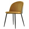 Silla PALM YELLOW, metal