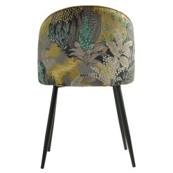 Silla PALM YELLOW, metal