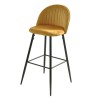 Taburete PALM YELLOW, metal