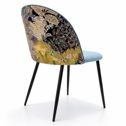 Silla PALM SKY BLUE, metal