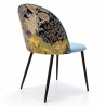 Silla PALM SKY BLUE, metal