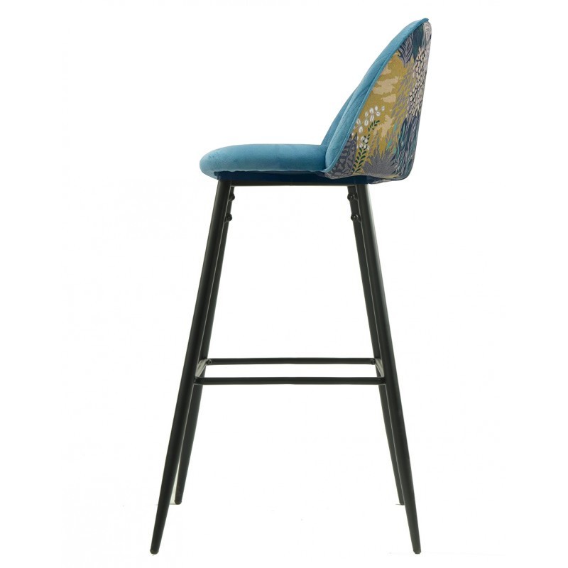 Taburete PALM SKY BLUE, metal