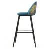 Taburete PALM SKY BLUE, metal