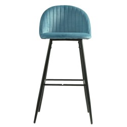 Taburete PALM SKY BLUE, metal
