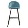 Taburete PALM SKY BLUE, metal