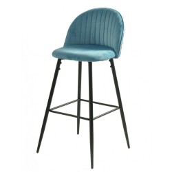Taburete CARNAVAL SKY BLUE, metal