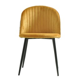 Silla CARNAVAL YELLOW, metal