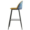 Taburete CARNAVAL YELLOW, metal