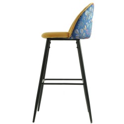 Taburete CARNAVAL YELLOW, metal