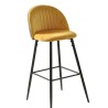 Taburete CARNAVAL YELLOW, metal