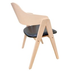 Sillón JARSY, madera de hevea, natural