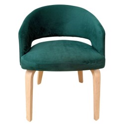 Sillón VISEU, contrachapado de madera de hevea, natural