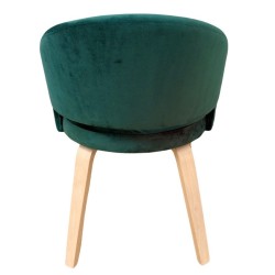 Sillón VISEU, contrachapado de madera de hevea, natural
