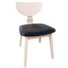 Silla DUBLIN, contrachapado de madera de hevea, natural