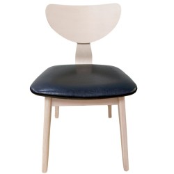 Silla DUBLIN, contrachapado de madera de hevea, natural