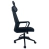 Sillón de oficina UTRECH, alto, negro