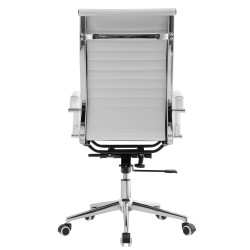 Sillón de oficina OLIVER, alto, regulación de altura, basculante profundo