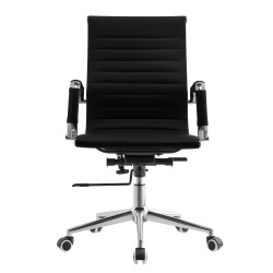 Sillón de oficina OLIVER, giratorio, regulación de altura, basculante profundo