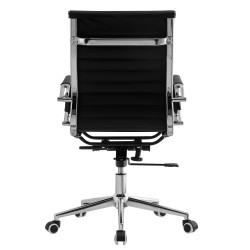 Sillón de oficina OLIVER, giratorio, regulación de altura, basculante profundo