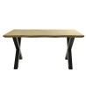 Mesa LERMA 180, metal, negro