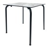 Mesa FERAY, apilable, epoxi color negro