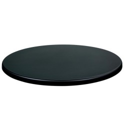 Tablero de mesa Werzalit WER-UNIART, Negro 3190