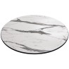 Tablero de mesa COMPACTO, 12 mm. de espesor, Mármol Ayfon 5657, Tavilo