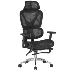 Sillón de oficina LORRIS, alto, ergonómico