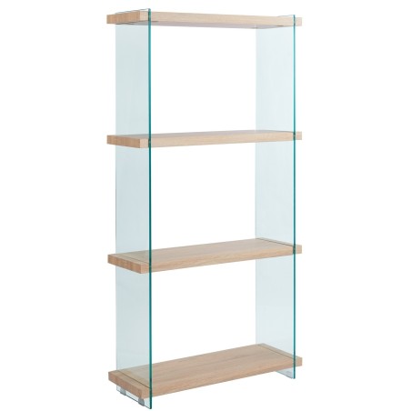 Estantería OSIRIS NEW, madera, cristal templado