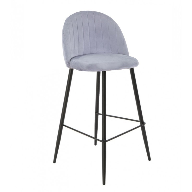 Taburete ORUSA, metal negro