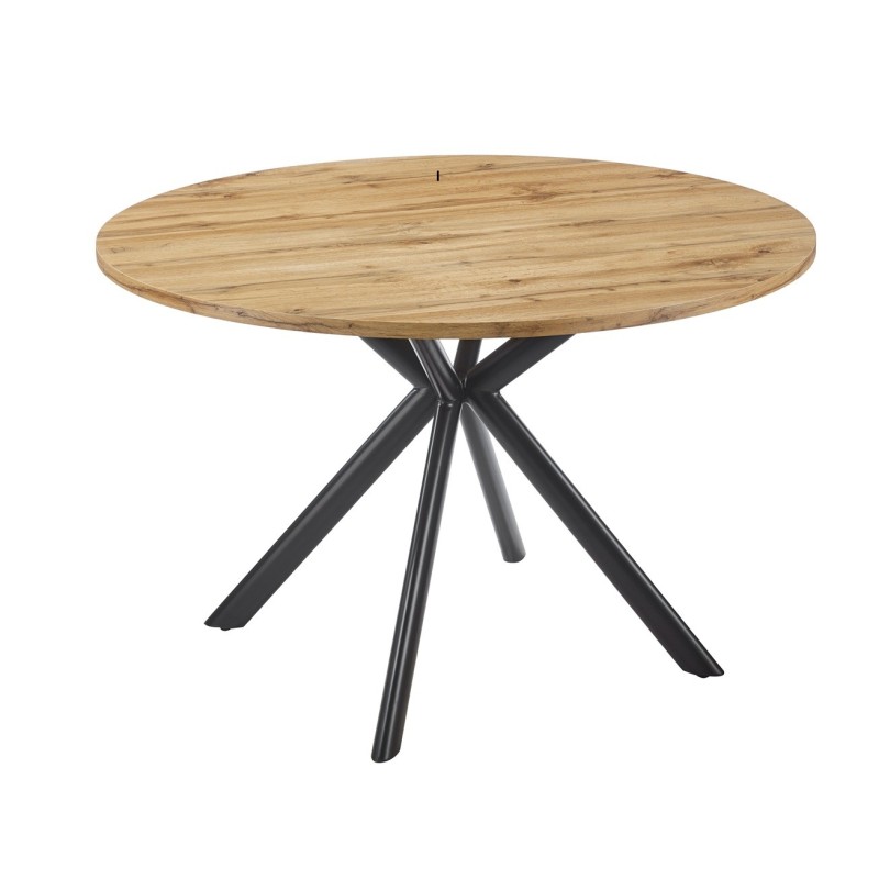 Mesa OLITE 120R, metal, madera