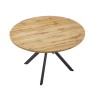 Mesa OLITE 120R, metal, madera