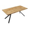 Mesa OLITE 180RT, metal, madera