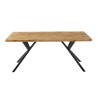Mesa OLITE 180RT, metal, madera