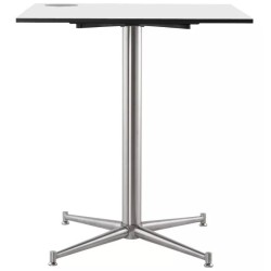 Base de mesa PAUDY, acero inoxidable, base de 63 x 63 cms