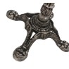 Base de mesa LIVRY 72, fundición, 4 pies, acabado vintage