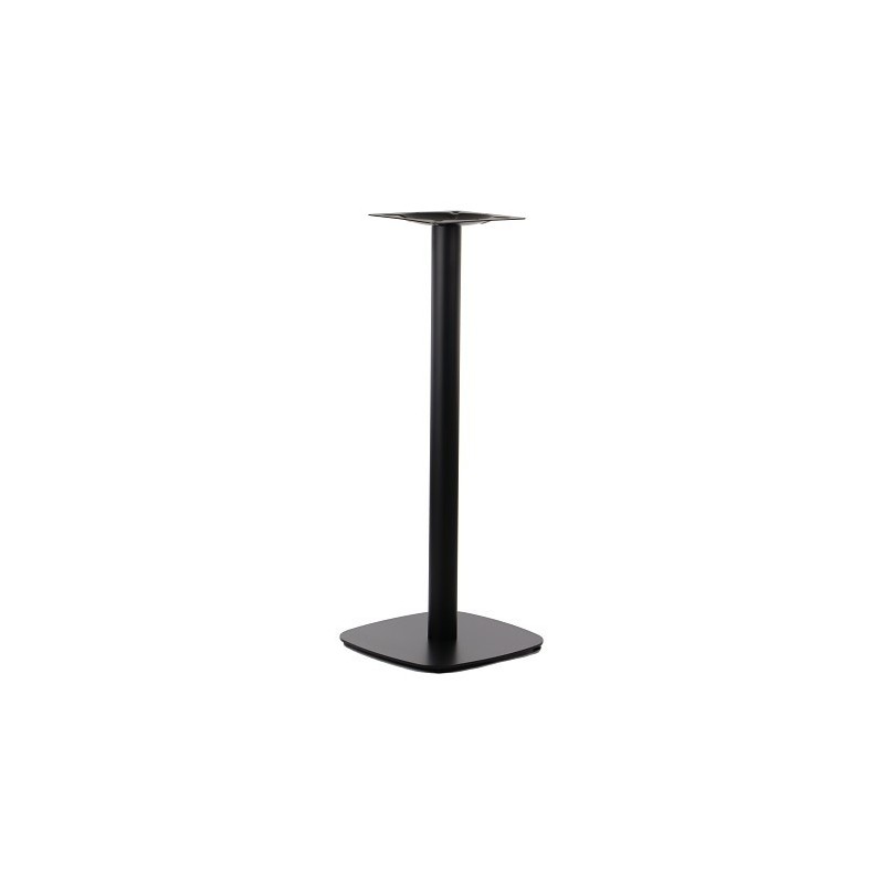 Base de mesa MAUTES 110, alta, negra, base de 45 x 45 cms