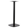 Base de mesa MAUTES 110, alta, negra, base de 45 x 45 cms