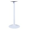 Base de mesa CRISS, alta, blanca, base de 45 cms de diámetro