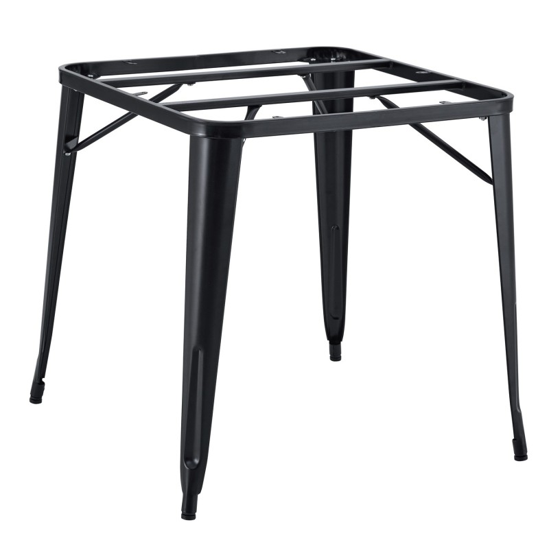 Base de mesa TOL EK, acero, negra