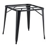 Base de mesa TOL EK, acero, negra