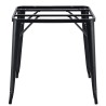 Base de mesa TOL EK, acero, negra