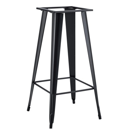 Base de mesa TOL EK, alta, acero, negra