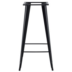 Base de mesa TOL EK, alta, acero, negra