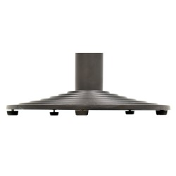 Base de mesa EBRO NEW 110, alta, negra, 43 cms de diámetro