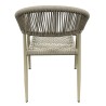 Sillón CANNES, apilable, aluminio