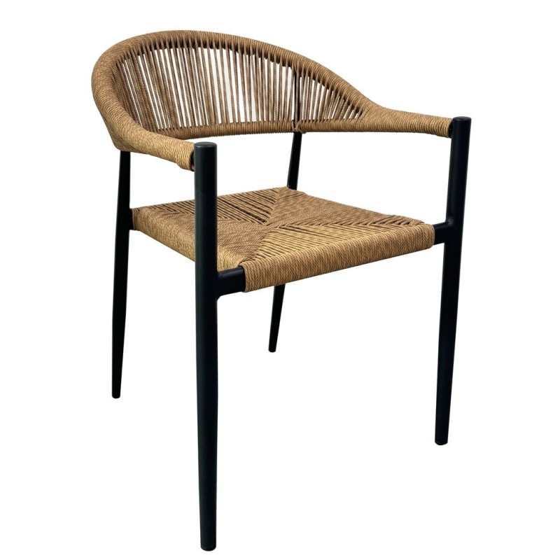 Sillón RIVIERA, apilable, aluminio
