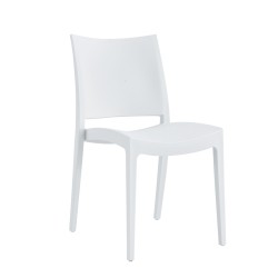 Silla CAPRI, apilable, tratamiento anti UV